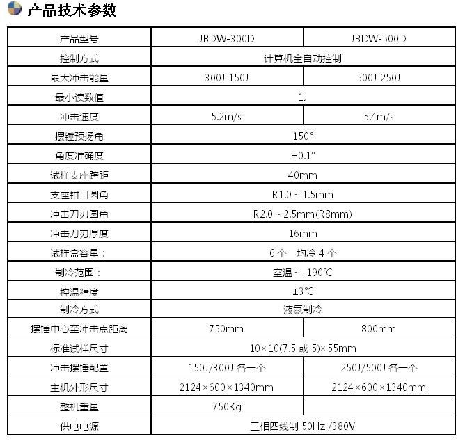 300J微機(jī)控制全自動超低溫沖擊試驗(yàn)機(jī)
