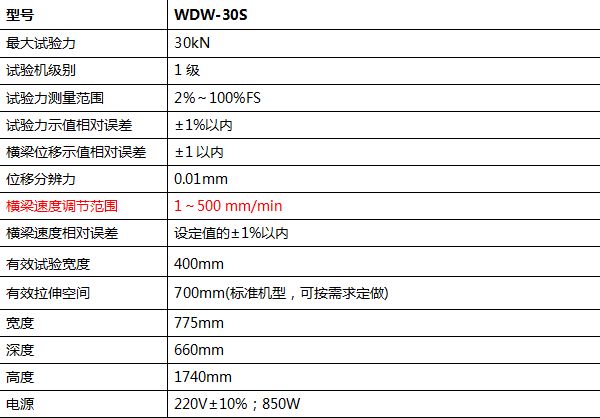 30KN微機控制電子萬能試驗機