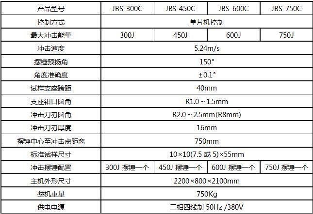300J缺口沖擊試驗機